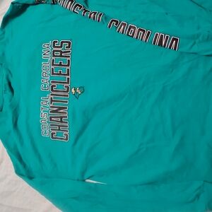 Hanes Teal Short-Sleeve Crewneck Shirt